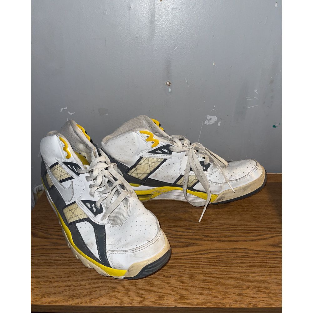 Nike Air Trainer SC High Graphite Lemon Men's Sneakers 302346-109 Size 13 - Picture 13 of 14